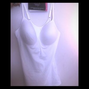 White shapewear top